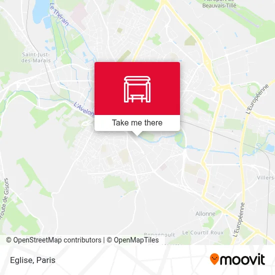 Eglise map