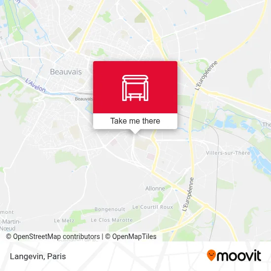 Langevin map