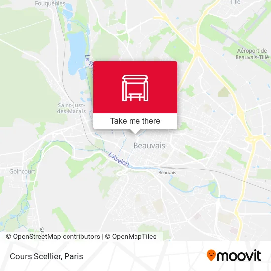 Cours Scellier map