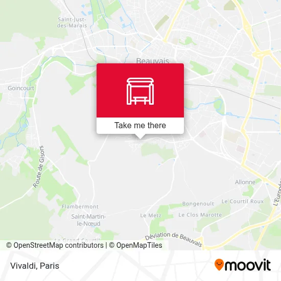 Vivaldi map