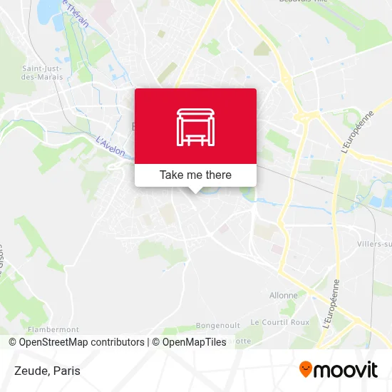 Zeude map
