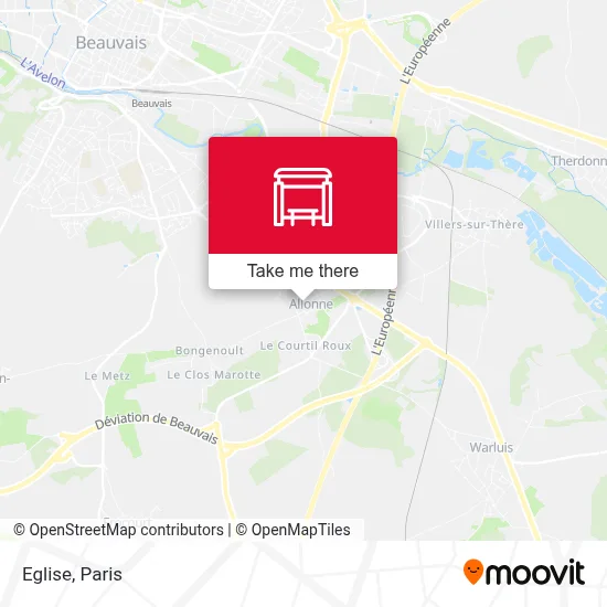 Eglise map