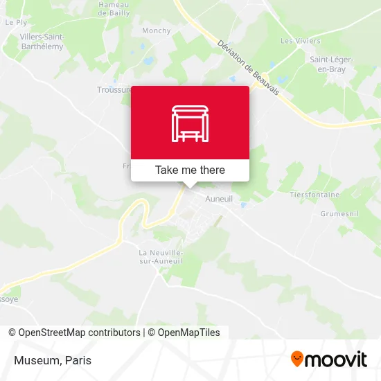 Musée map