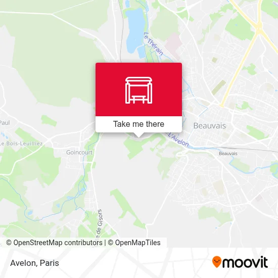 Avelon map