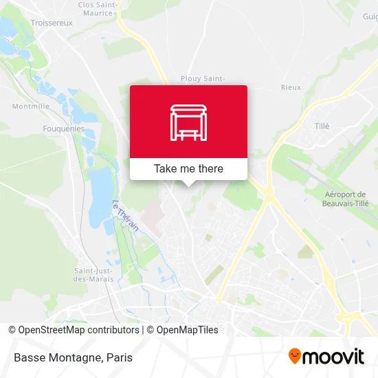 Basse Montagne map