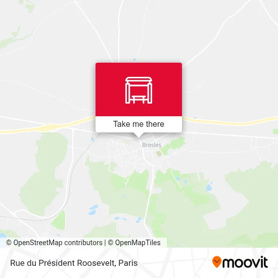 Rue du Président Roosevelt map