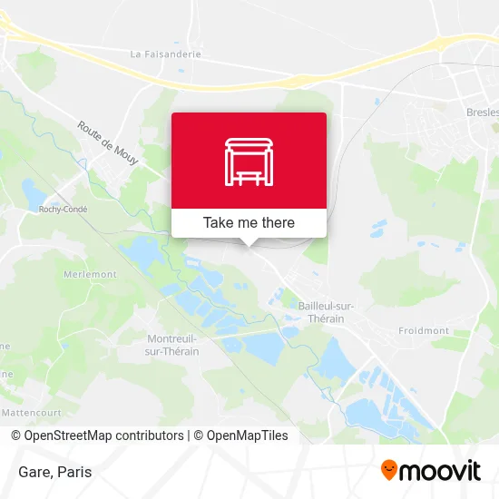 Gare map