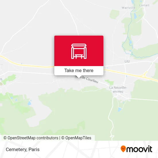 Cimetiere map