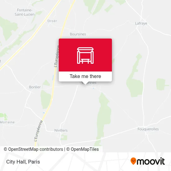 Mairie map