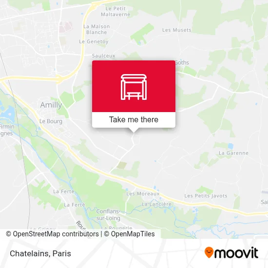 Chatelains map