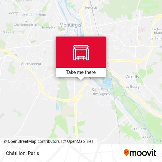 Châtillon map