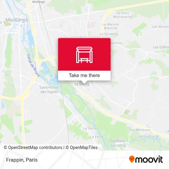 Frappin map