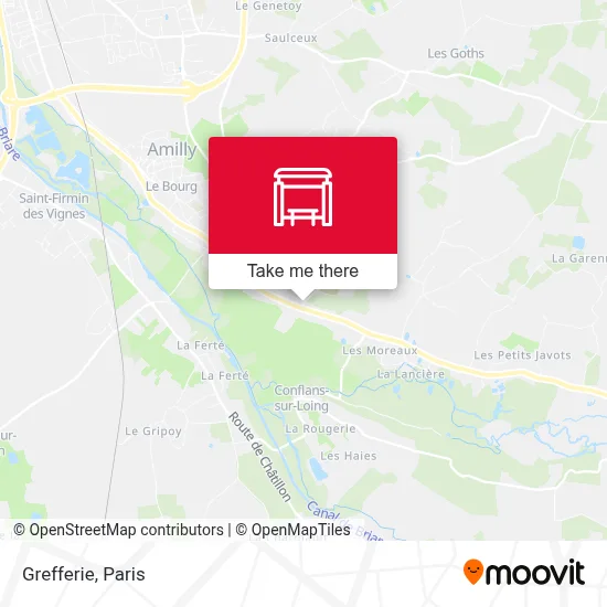 Grefferie map