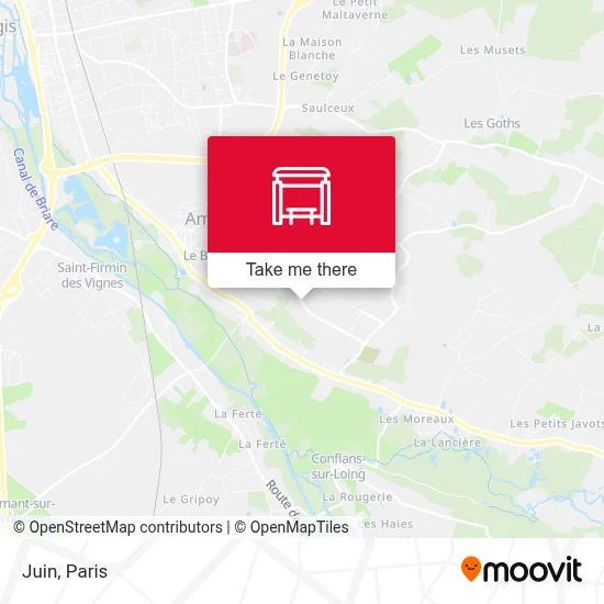 Juin map