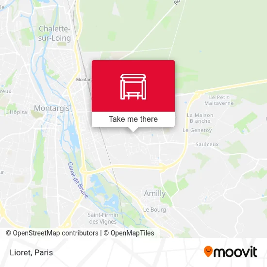 Lioret map