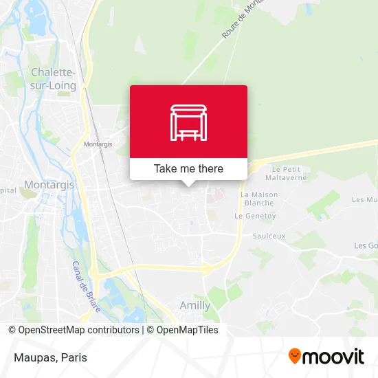 Maupas map
