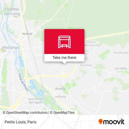 Petits  Louis map