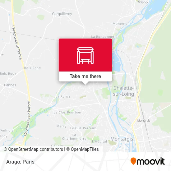 Arago map