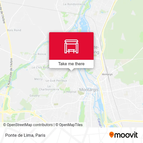 Ponte de Lima map