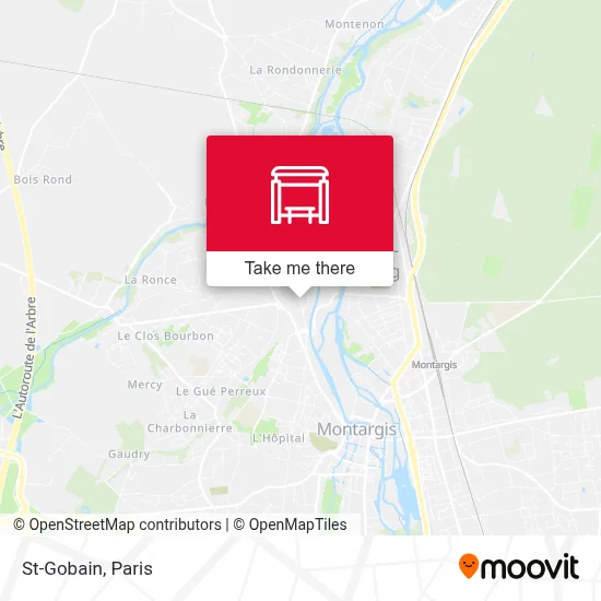 St-Gobain map