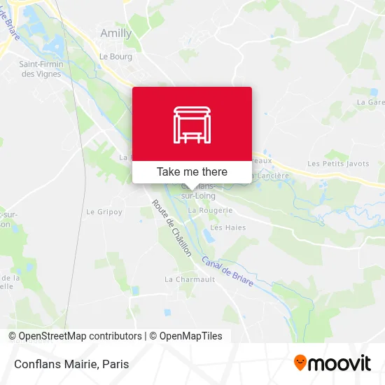 Conflans Mairie map