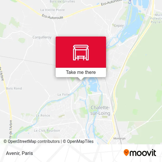 Avenir map