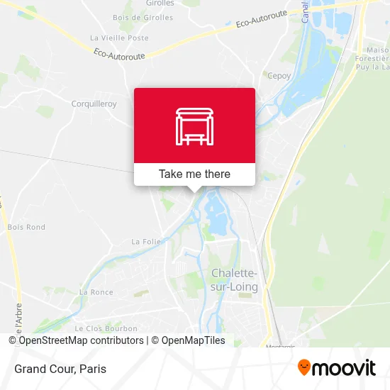 Grand Cour map