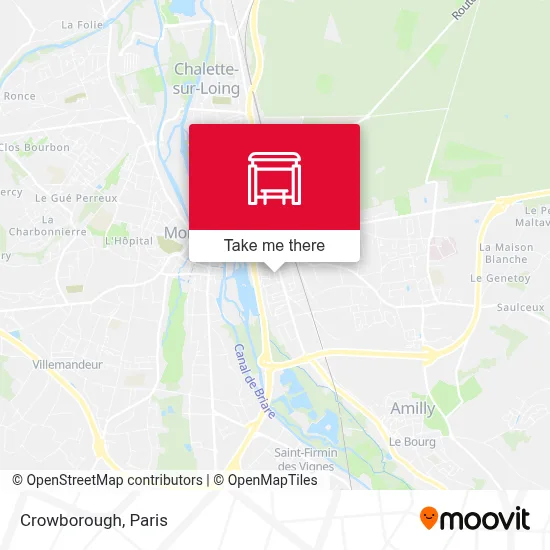Crowborough map