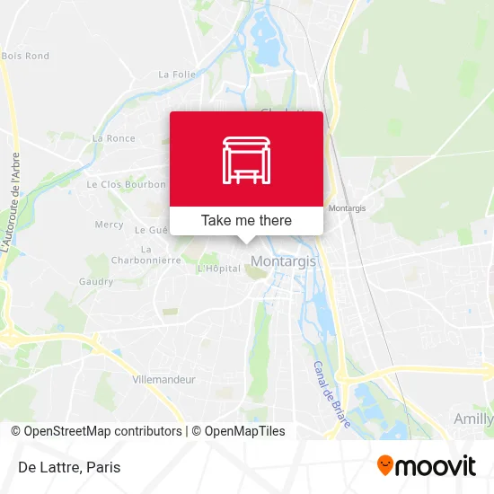 De Lattre map