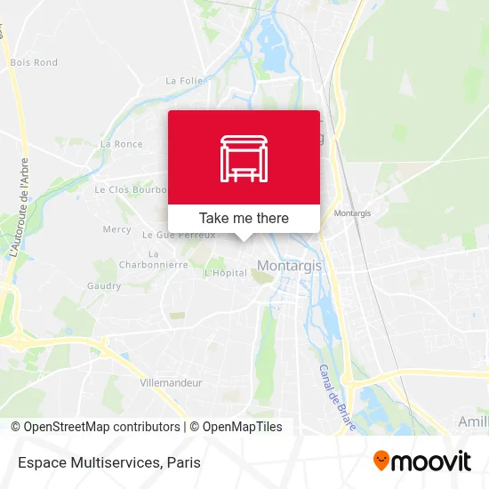Espace Multiservices map