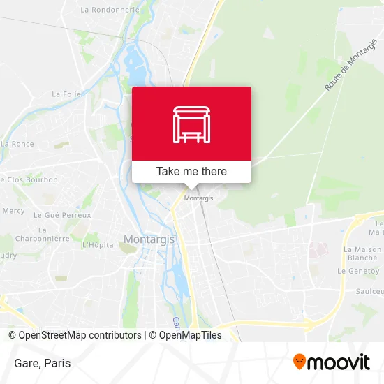 Gare map