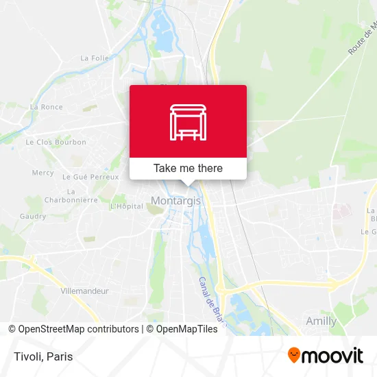 Tivoli map