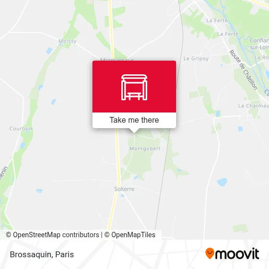 Brossaquin map