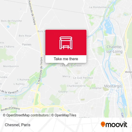 Chesnel map