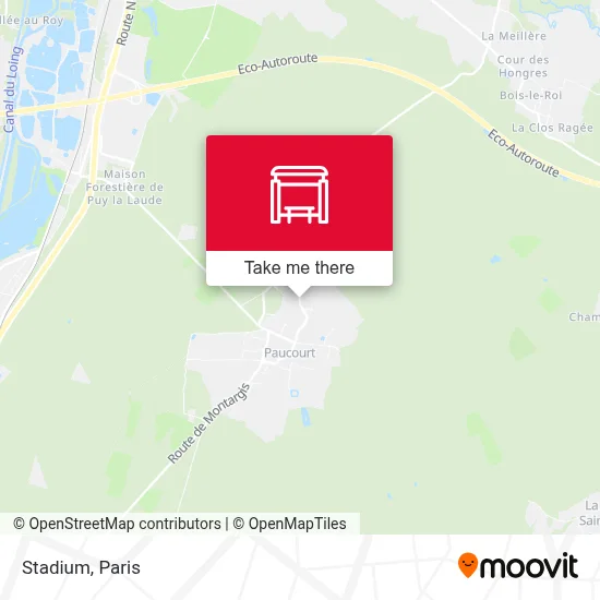 Stade map
