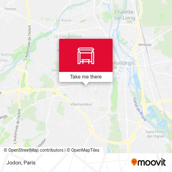 Jodon map