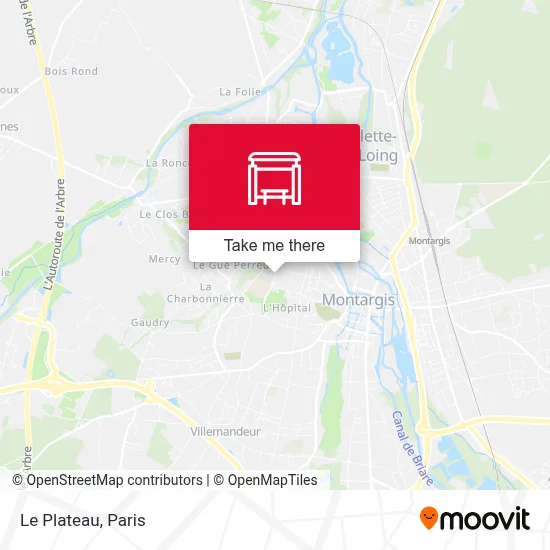 Le Plateau map