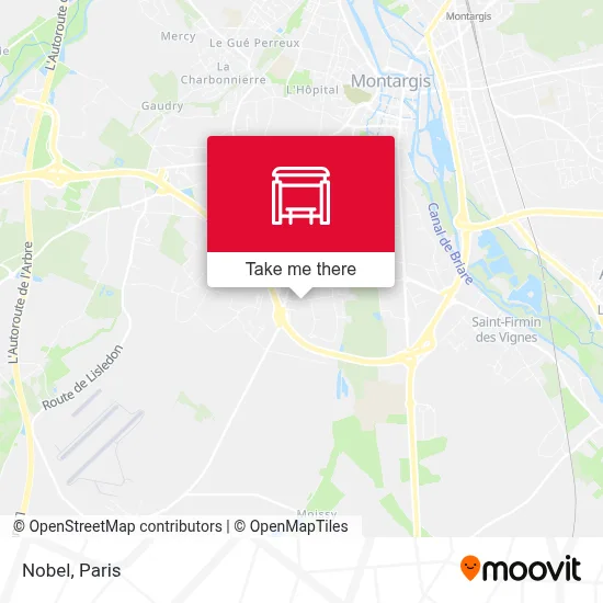Nobel map