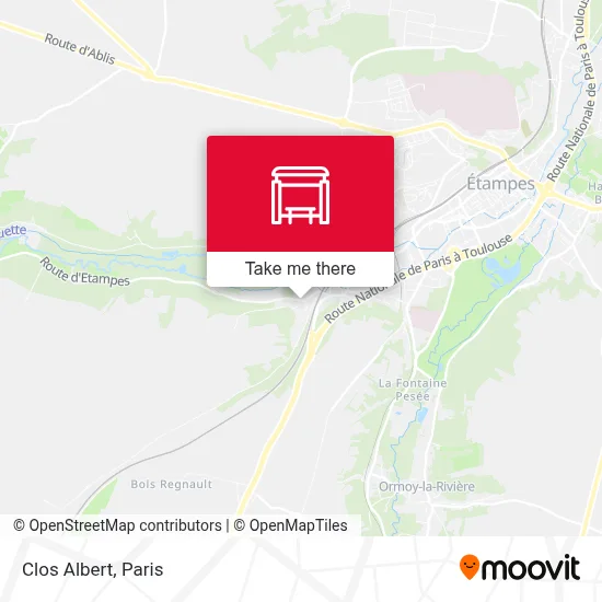 Clos Albert map