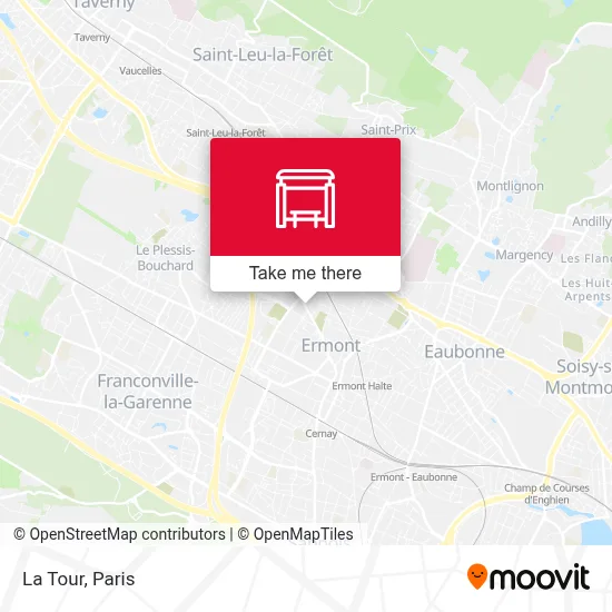 La Tour map