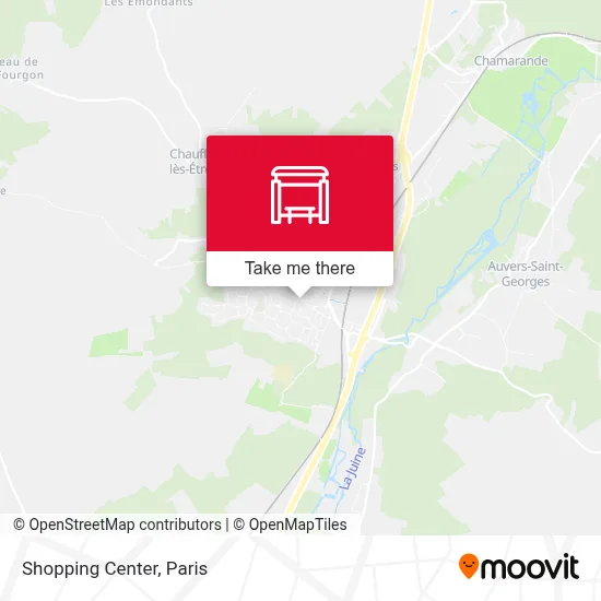 Centre Commercial map