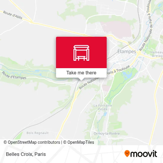 Belles Croix map