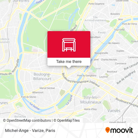 Michel-Ange - Varize map
