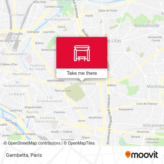Gambetta map
