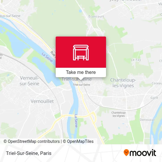 Triel-Sur-Seine map