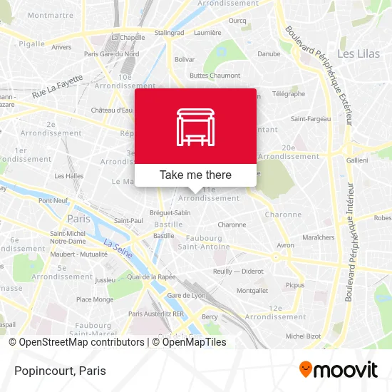 Popincourt map