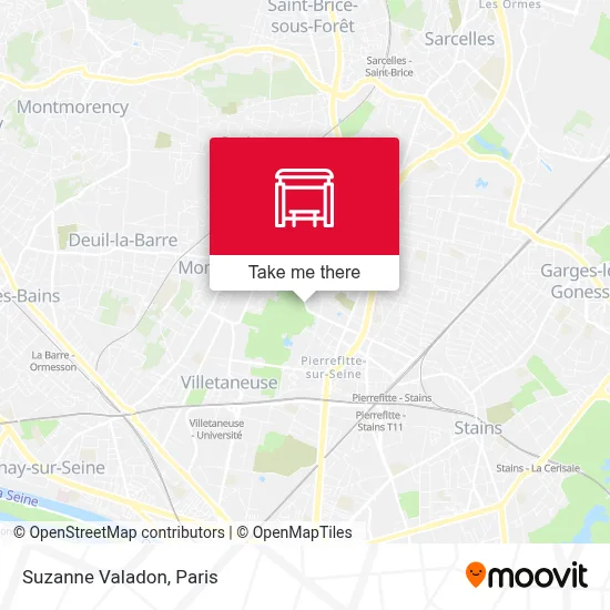 Suzanne Valadon map