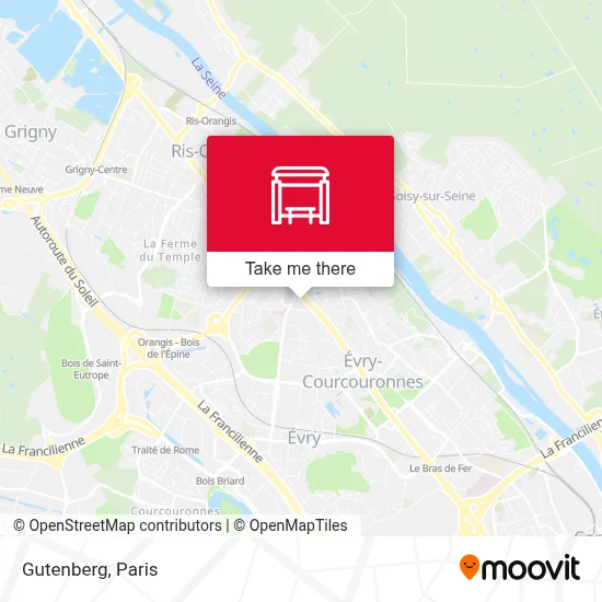 Gutenberg map