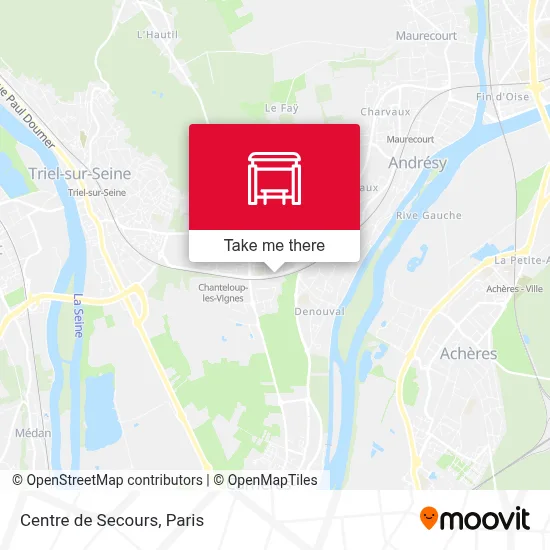 Centre de Secours map