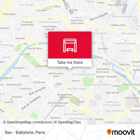 Bac - Babylone map